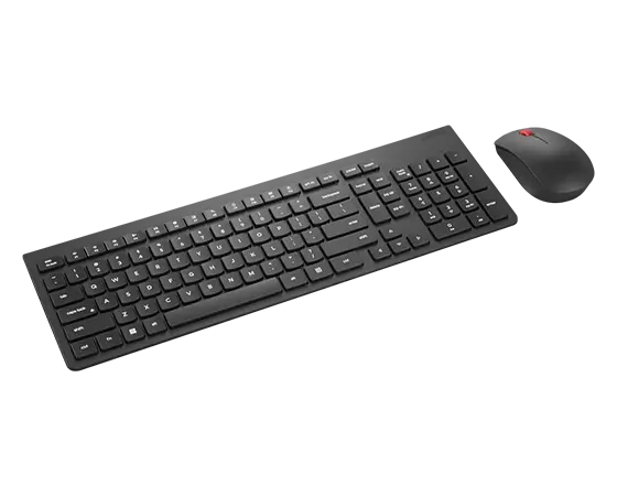 Lenovo 4X31N50745 clavier Souris incluse maison/bureau RF sans fil QWERTY Anglais britannique Noir