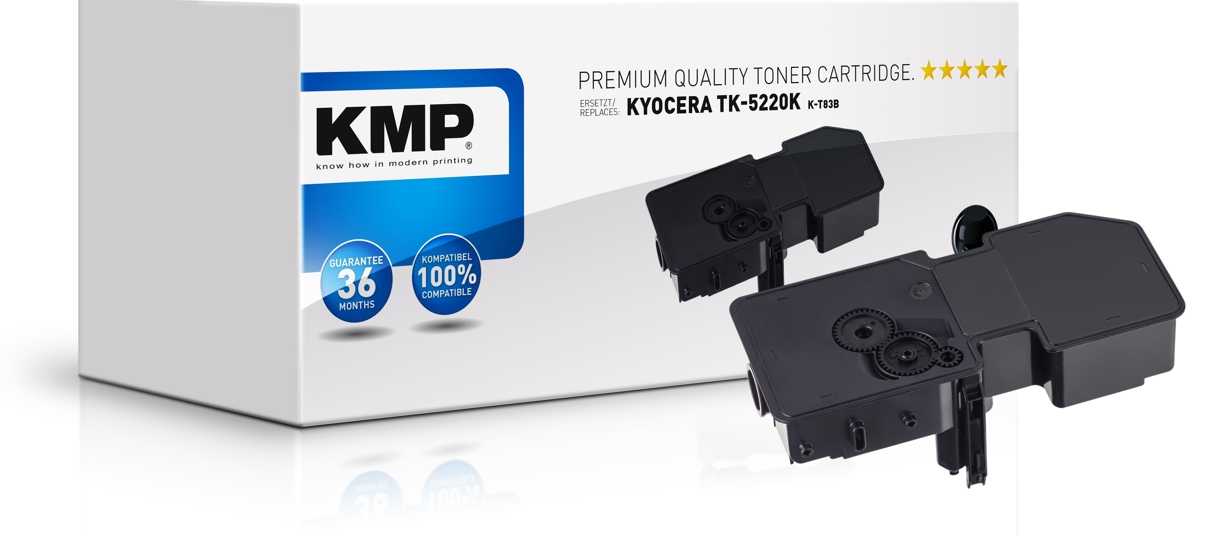 KMP K-T83B - 1200 Seiten - Schwarz - 1 St�ck(e)