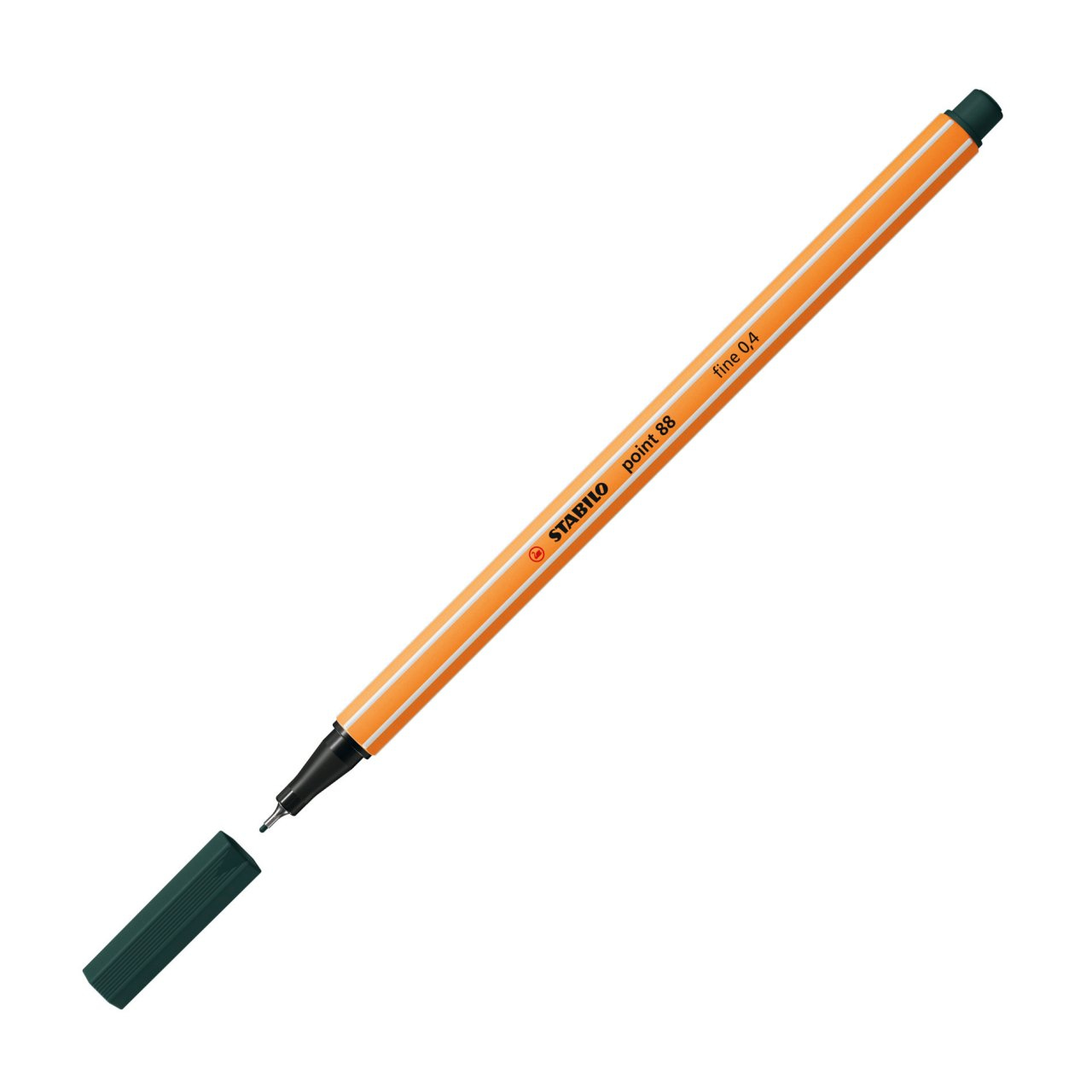STABILO point 88 - Fineliner - Olivgr�n - 0.4