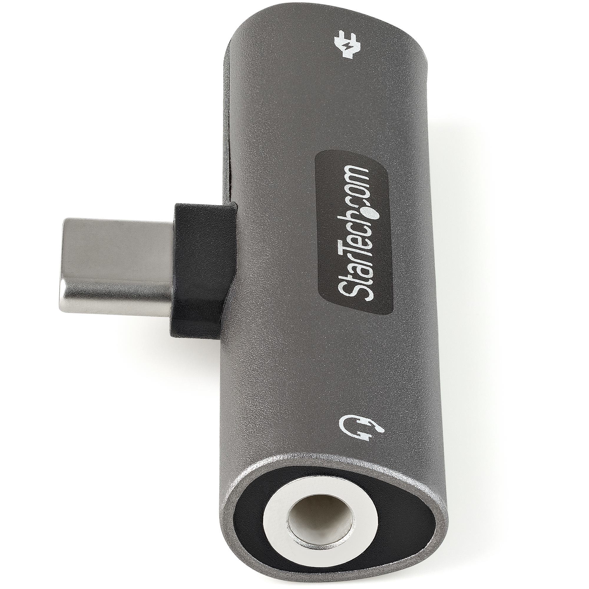 StarTech.com Adaptateur USB-C Audio & Chargeur - Convertisseur Prise Audio Mini  Jack Aux TRRS 3.5mm Casque/Écouteurs - 60W USB Type-C Power Delivery  Pass-Through - Smartphone/Tablette sur