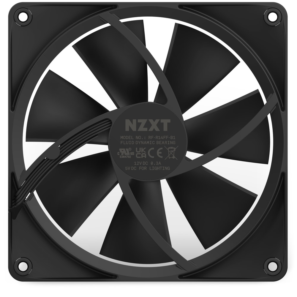 NZXT F Series F140 RGB - Gehuselfter - 140 mm