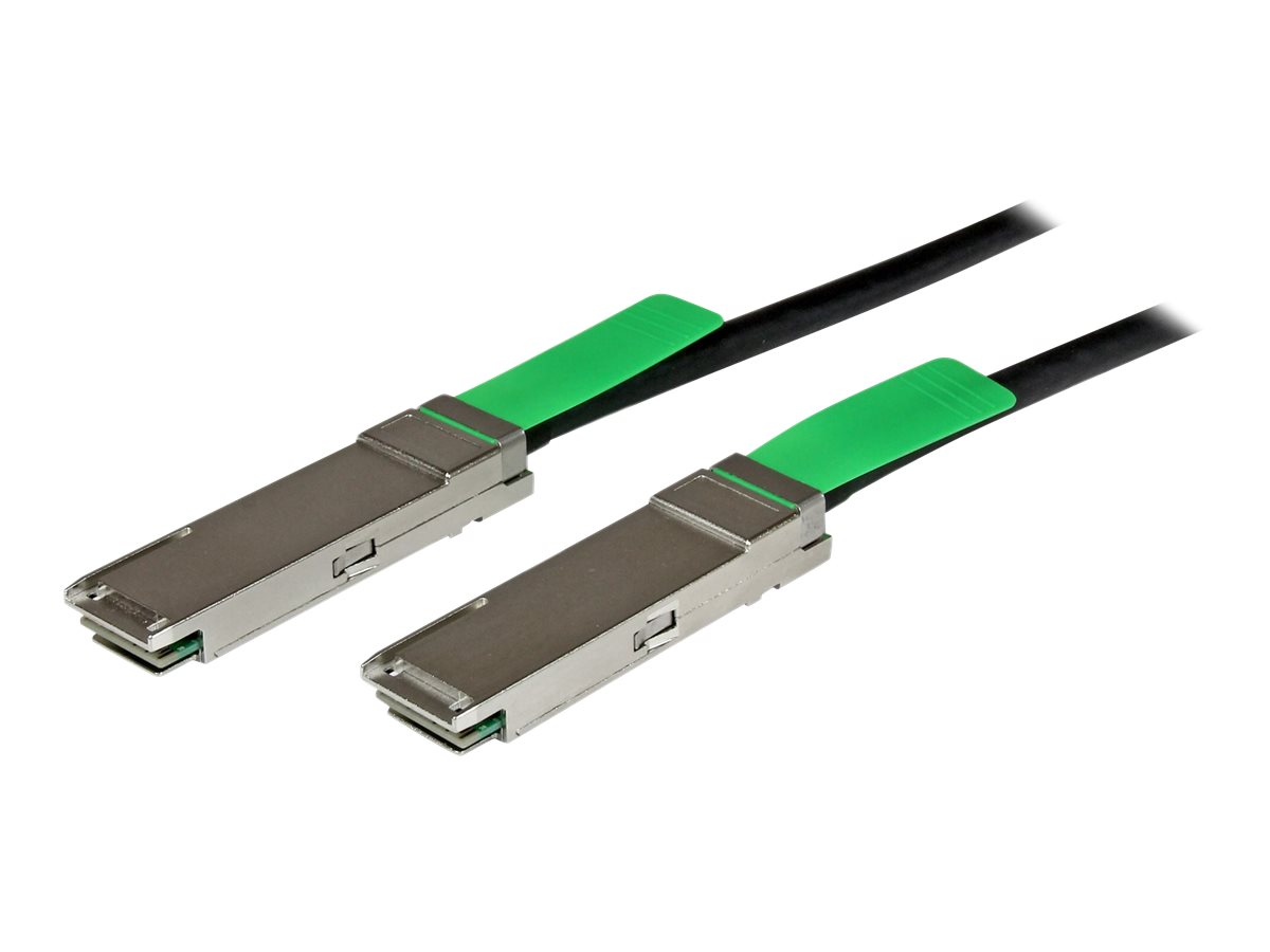StarTech.com C�ble QSFP+ � connexion directe conforme aux normes MSA - Cordon DAC Twinax de 2 m