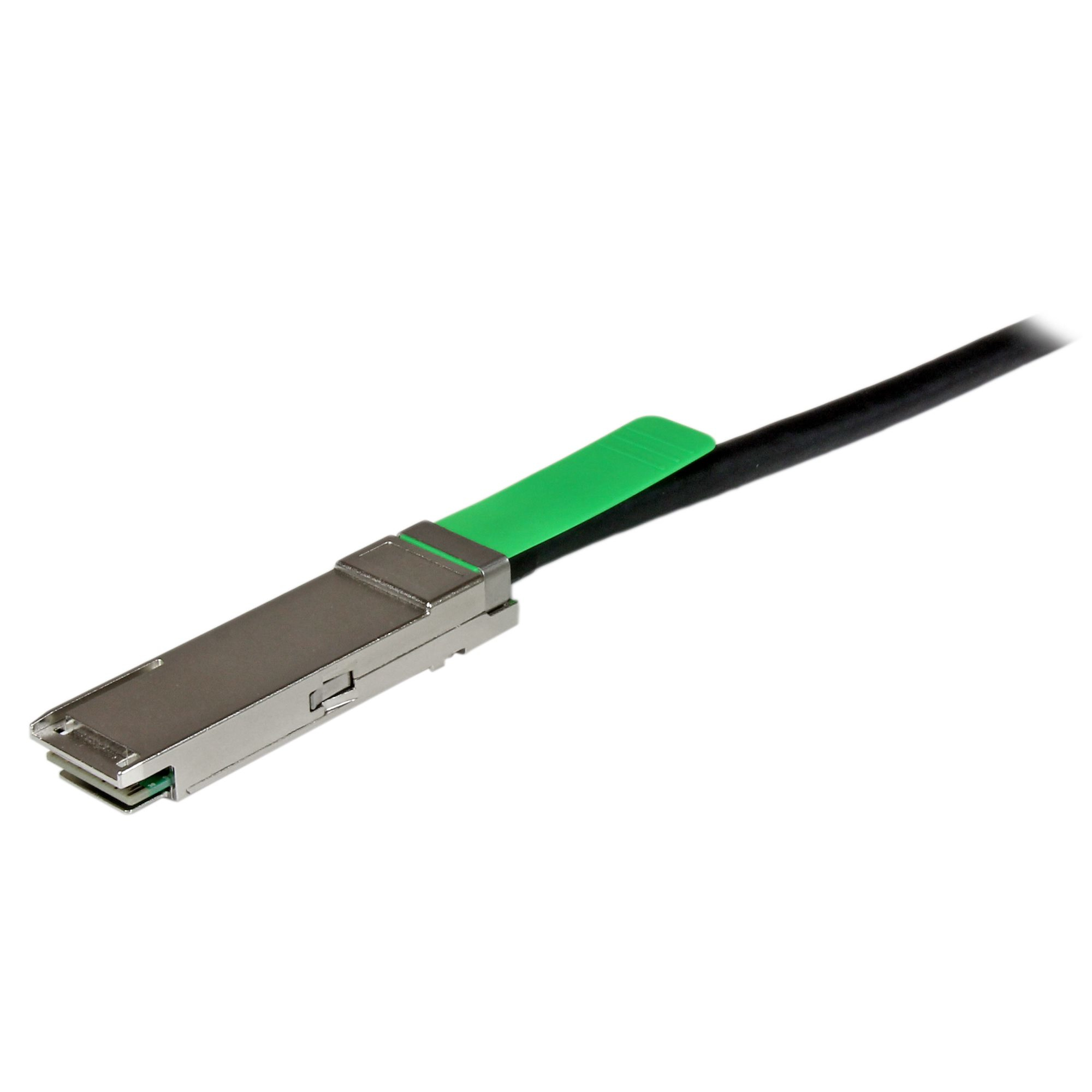 StarTech.com Cable de 2m Twinax Direct Attach QSFP+ a QSFP+ - 40G Compatible con MSA sin Codificar - DAC Cobre 40 GbE - M�dulo Pasivo de Bajo Poder 40 Gbps