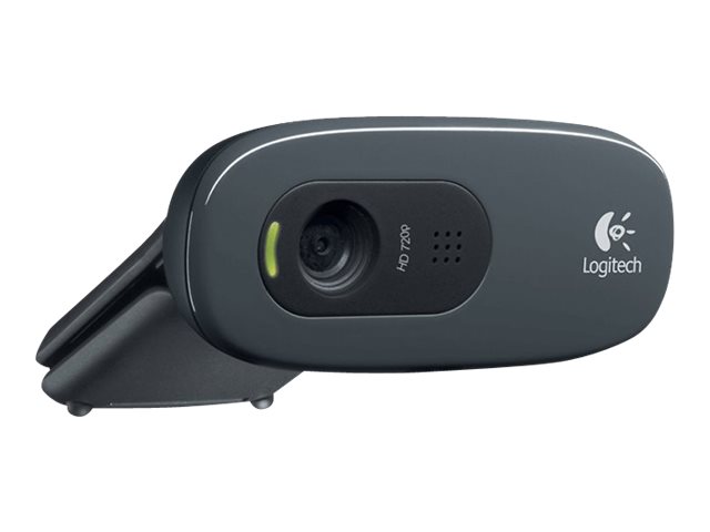 Logitech HD C270 webcam 3 MP 1280 x 720 Pixel USB 2.0 Nero, Grigio