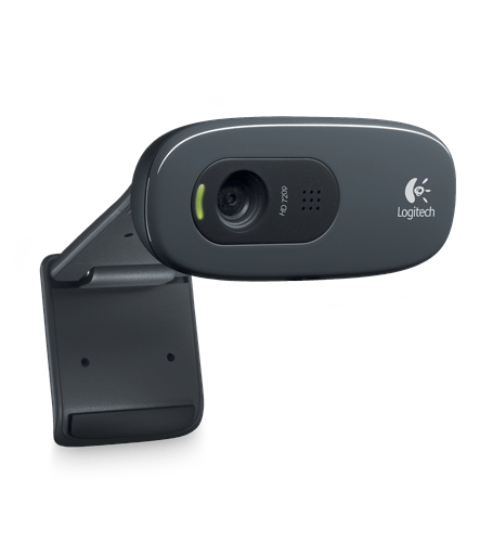 Logitech HD C270 webcam 3 MP 1280 x 720 Pixel USB 2.0 Nero, Grigio