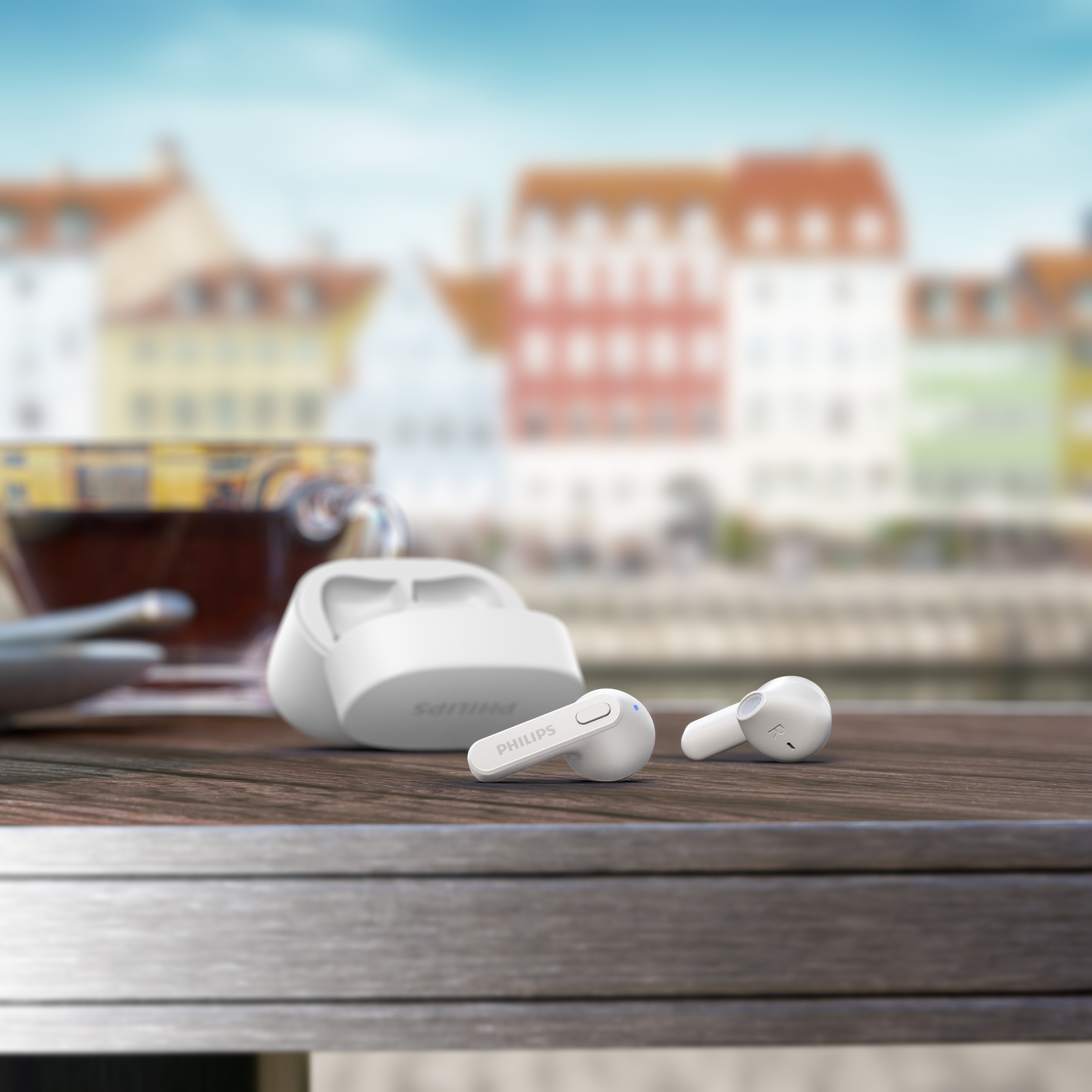 Philips 2000 series TAT2236WT - Kabellos - Anrufe/Musik - 20 - 20000 Hz - 36 g - Kopfhrer - Wei