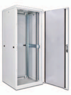 Wirewin 19 Standschrank, 600x800mm, grau RAL7035
