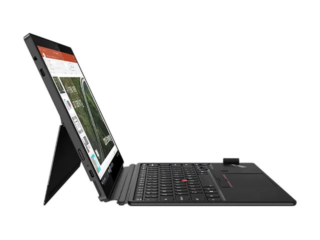 Lenovo ThinkPad X12 Detachable Gen 2 21LK - Tablet - mit abnehmbarer Tastatur - Intel Core Ultra 7 164U / 1.1 GHz - vPro Enterprise - Win 11 Pro - Intel Graphics - 32 GB RAM - 1 TB SSD TCG Opal Encryption 2, NVMe - 31.2 cm (12.3)