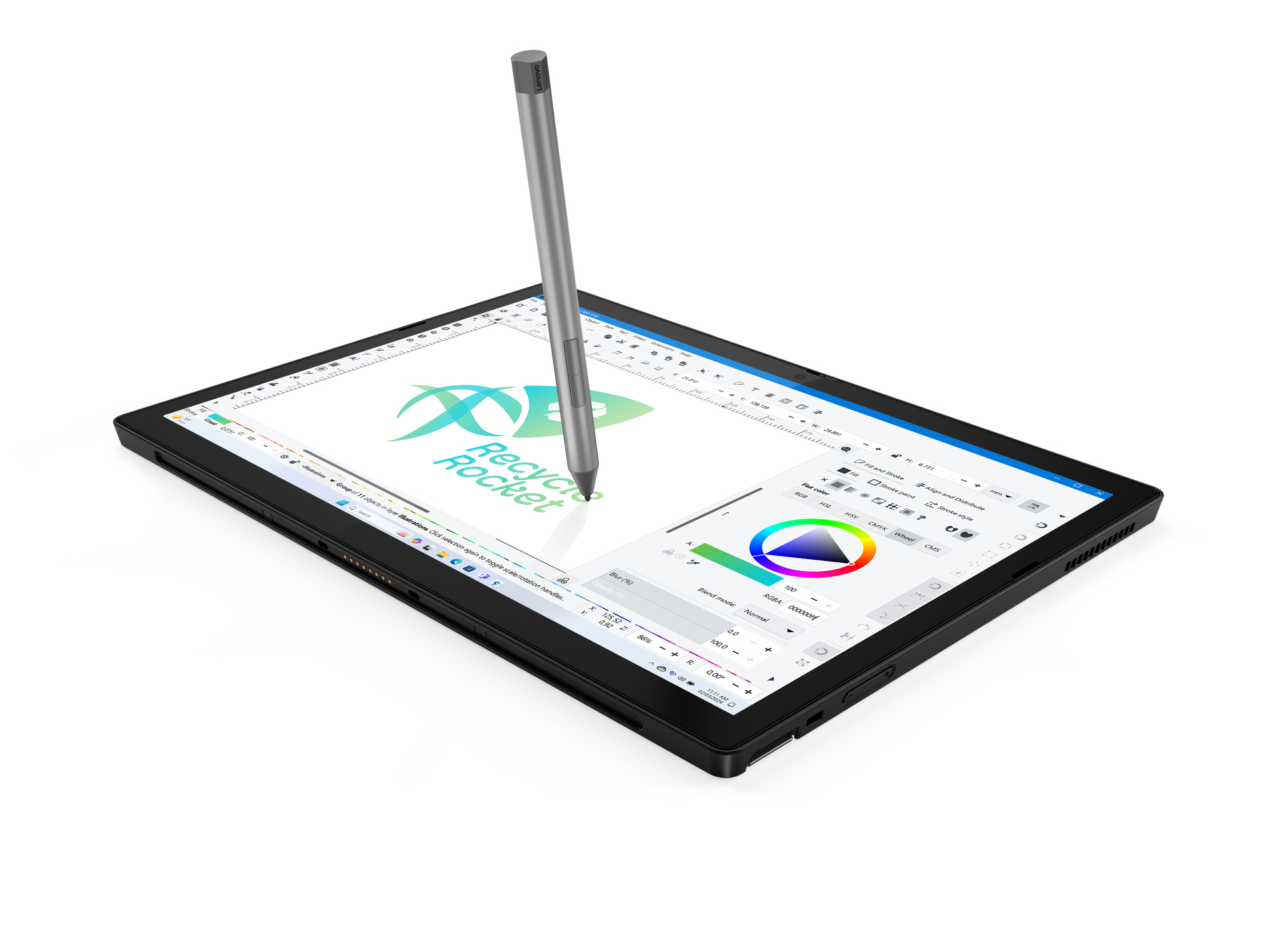 Lenovo ThinkPad X12 Detachable Gen 2 21LK - Tablet - mit abnehmbarer Tastatur - Intel Core Ultra 7 164U / 1.1 GHz - vPro Enterprise - Win 11 Pro - Intel Graphics - 32 GB RAM - 1 TB SSD TCG Opal Encryption 2, NVMe - 31.2 cm (12.3)