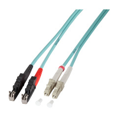 EFB Elektronik O0341.2 fibre optic cable 2 m LC E-2000 (LSH) OM4 Violet