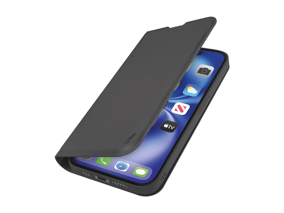 SBS Wallet funda para tel�fono m�vil 15,5 cm (6.1) Funda cartera Negro