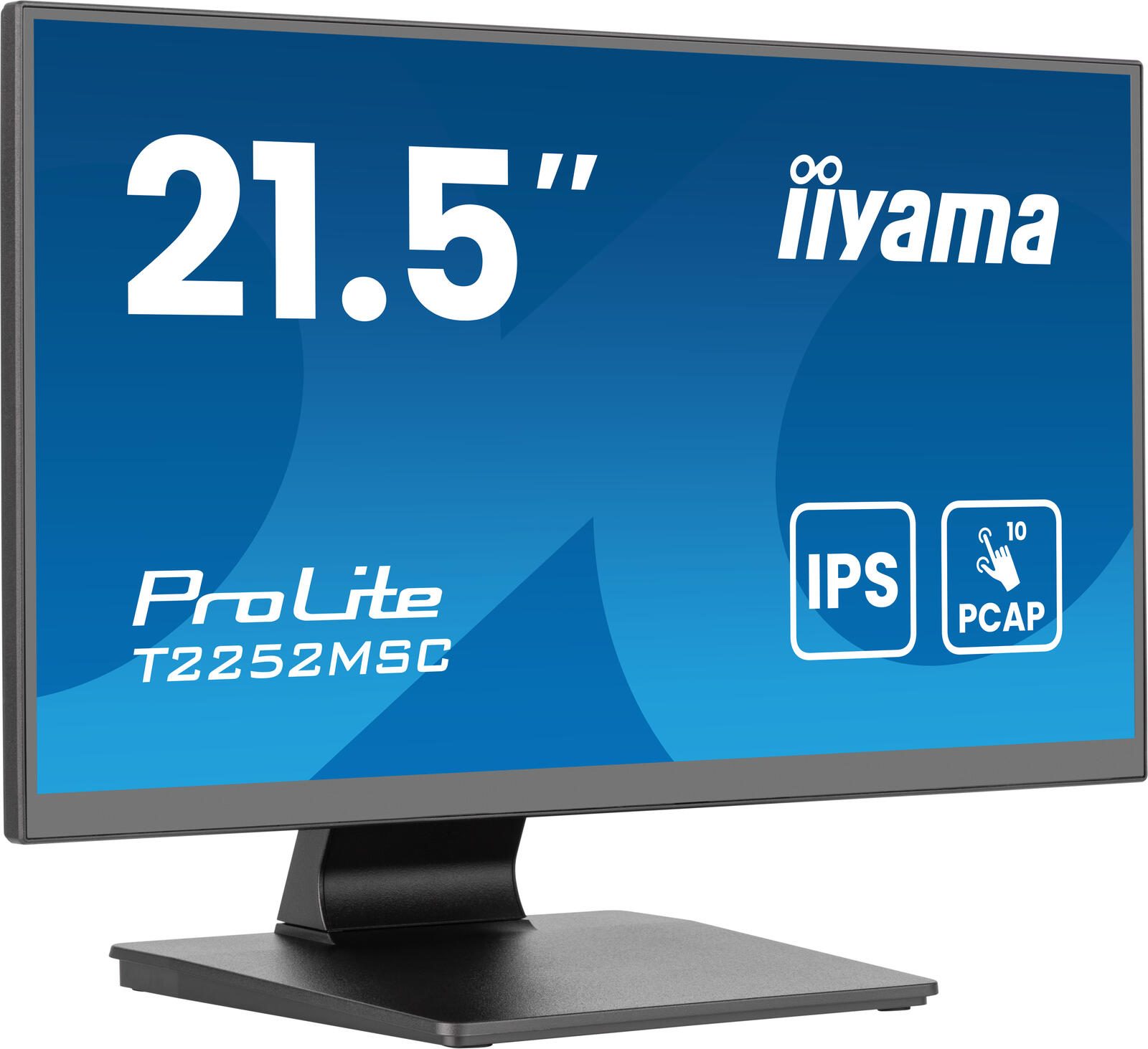 Iiyama 22W LCD Bonded Projective Capacitive 10 - Flachbildschirm (TFT/LCD) - 21,5