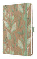 Sigel Wochenagenda Pure Sparkle Leaves Pflanze 2026 Mehrfarbig - A5 - A6