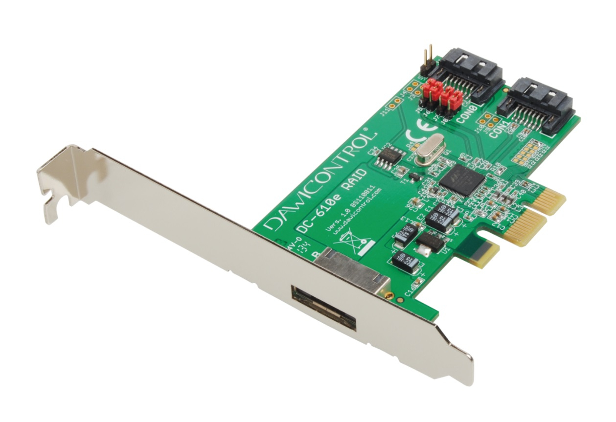 Dawicontrol DC-610E BLISTER RAID controller PCI Express 2.0 6 Gbit/s