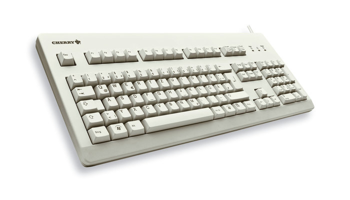 CHERRY G80-3000 teclado Universal USB QWERTY Ingl�s del Reino Unido Gris