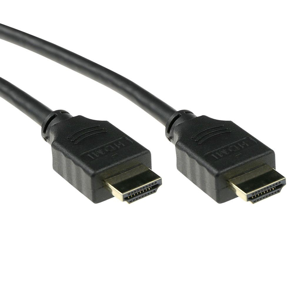 ACT 0.5 meters HDMI High Speed premium certified cable v2.0 HDMI-A male - HDMI-A male