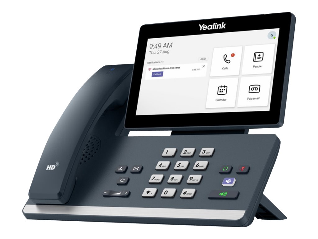 Yealink MP58-WH - VoIP-Telefon - mit Bluetooth-Schnittstelle