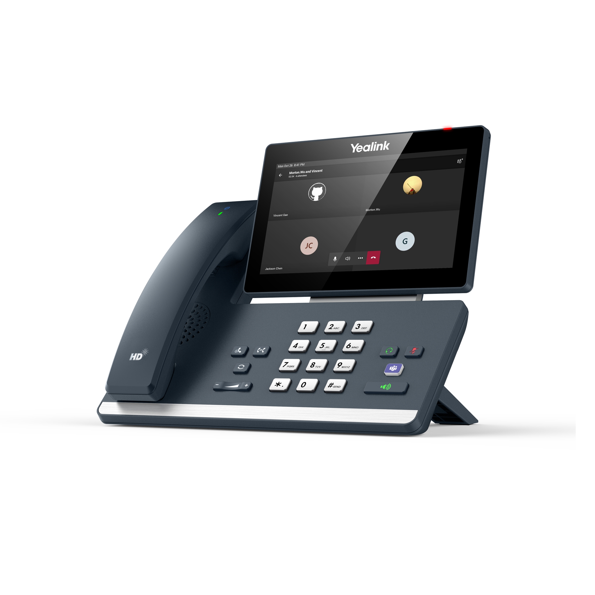 Yealink MP58-WH Microsoft Teams Edition tel�fono IP Gris LCD Wifi