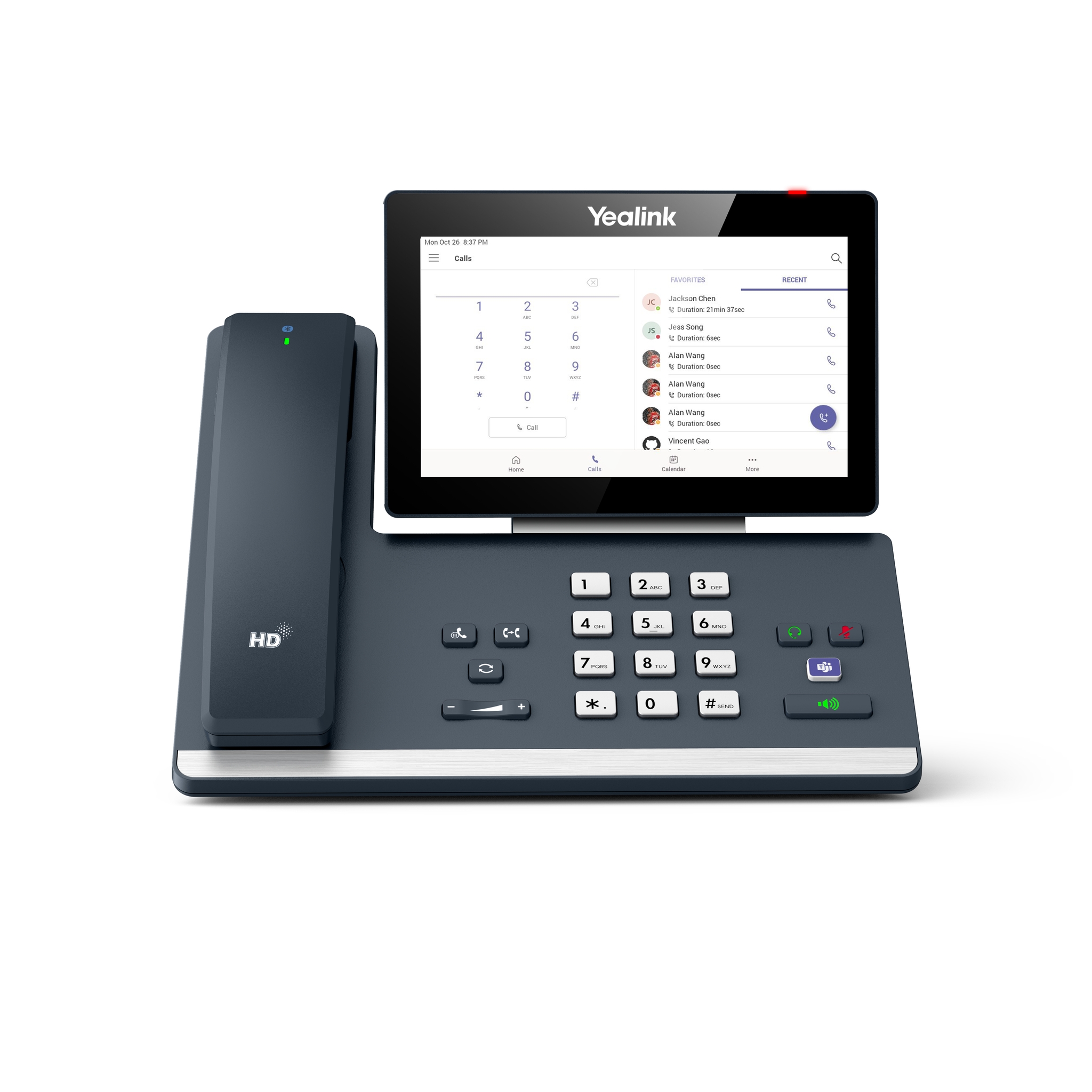 Yealink MP58-WH Microsoft Teams Edition tel�fono IP Gris LCD Wifi