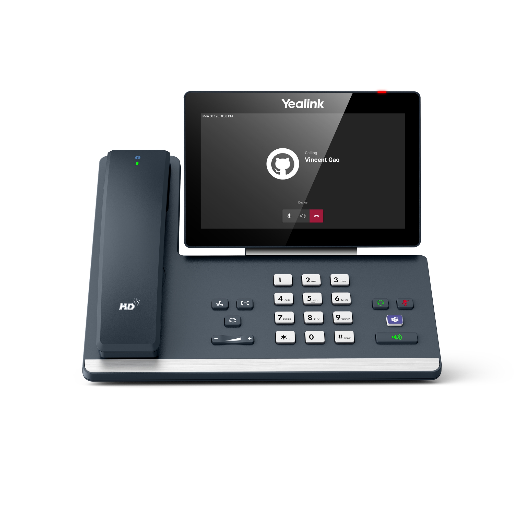 Yealink MP58-WH Microsoft Teams Edition tel�fono IP Gris LCD Wifi