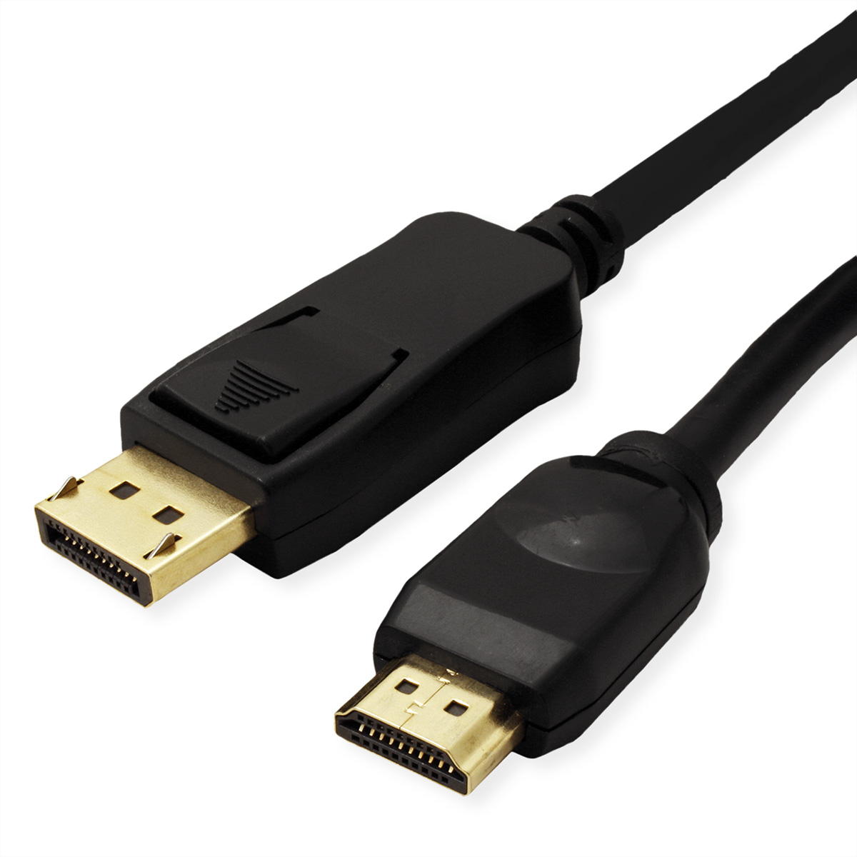 Value 11.99.5789 adaptador de cable de v�deo 7,5 m DisplayPort Negro