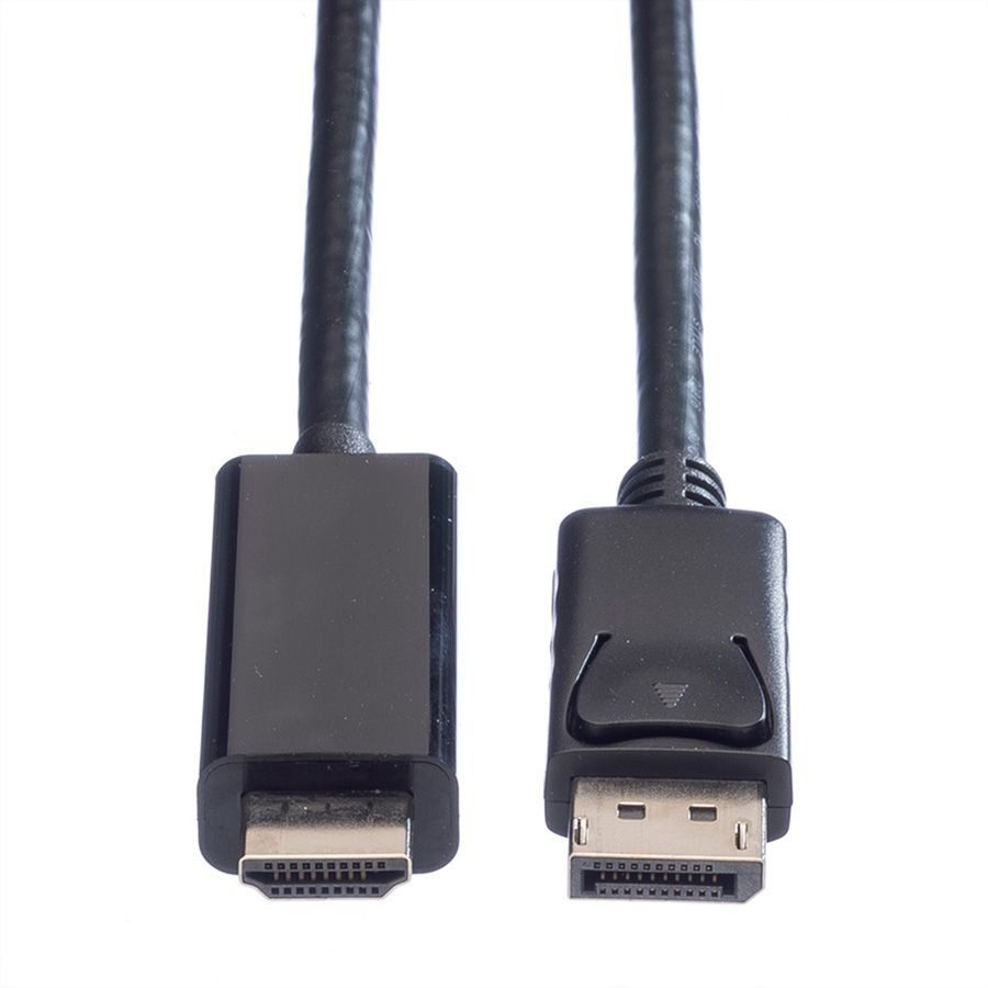 Value 11.99.5789 adaptador de cable de v�deo 7,5 m DisplayPort Negro