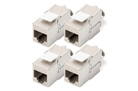 DIGITUS CAT 6A Keystone Jack shielded 4 pcs. tool free connection