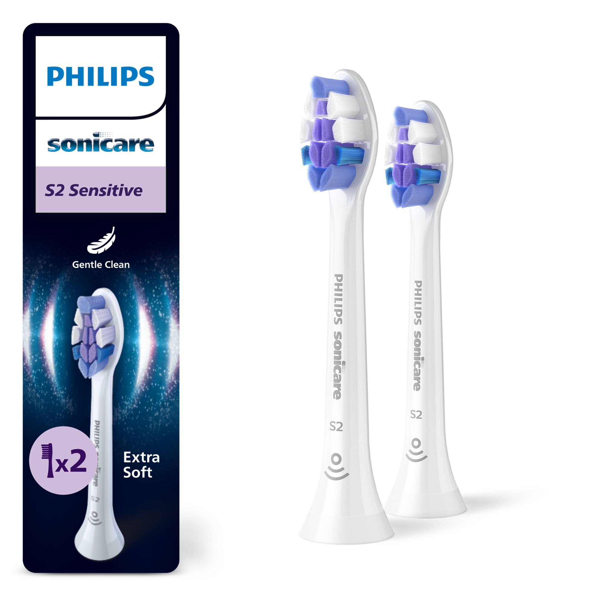 Philips Sonicare Sensitive HX6052/87 2-pack brush heads