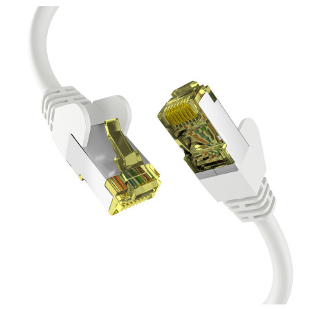 M-Cab EC020200020 cble de rseau Blanc 1,5 m Cat6a S/FTP (S-STP)