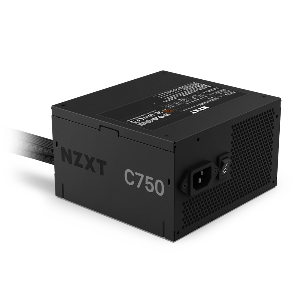 NZXT C750 unit� dalimentation d�nergie 750 W 24-pin ATX ATX Noir