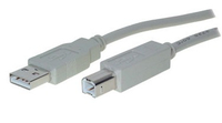 S/CONN maximum connectivity S-Conn 5m USB 2.0 A - USB 2.0 B - USB A - USB B - Mnnlich/m?nnlich - Gerade - Gerade - Nickel (CO 77025) - Kabel - Digital/Daten