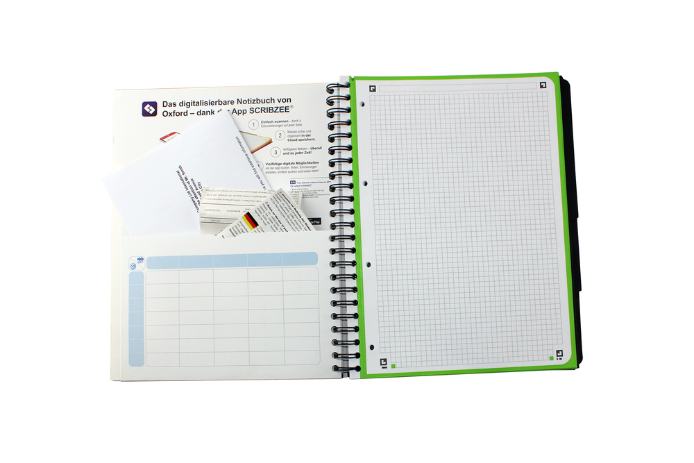 Oxford TOUCH writing notebook A4+ 120 sheets Violet