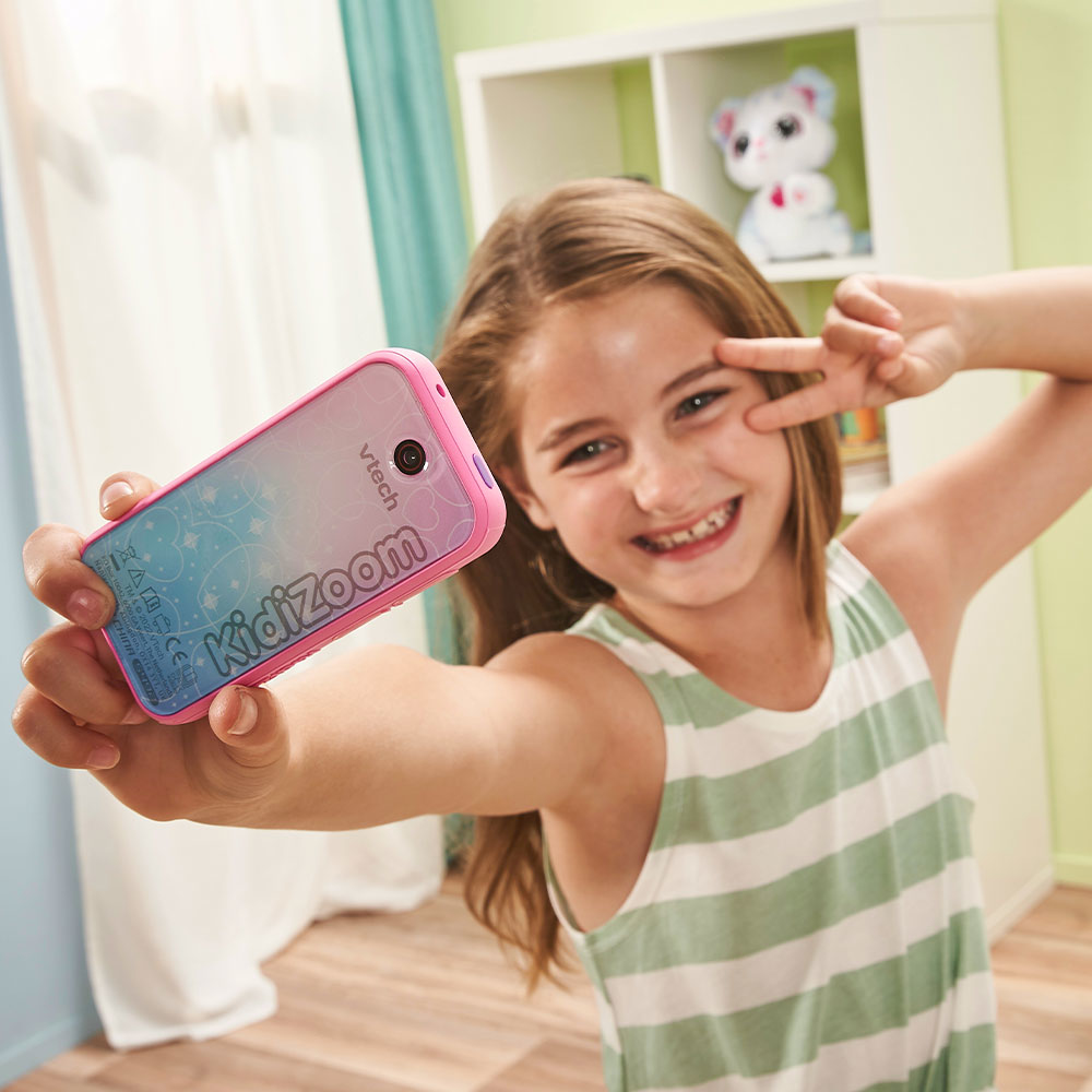 VTech 80-549254  VTech KidiZoom Snap Touch pink Smartphone pour enfant