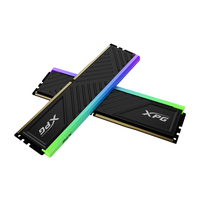 ADATA XPG Spectrix D35G RGB 64GB Kit (2 x 32GB) DDR4 3200MHz (PC4-25600) CL16 XMP 2.0 DIMM Memory Black