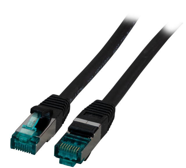 EFB Elektronik MK6001.1B networking cable Black 1 m Cat6a S/FTP (S-STP)