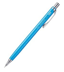 Pentel Openz - Blau - Silber - Metall - Kunststoff - Grau - Rund - Metall - Metall