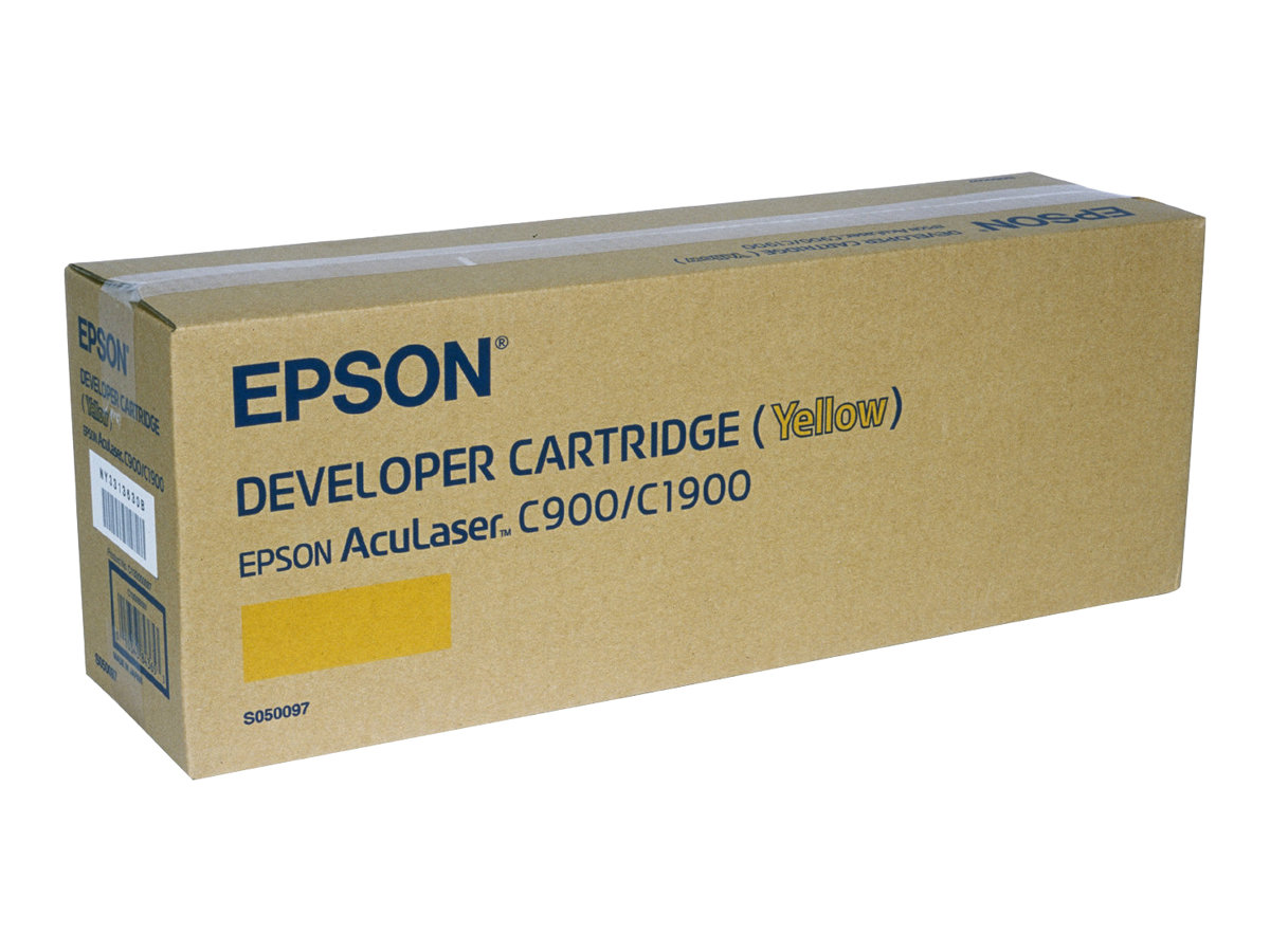 Epson AL-C900/1900 Developer Cartridge Yellow 4.5k