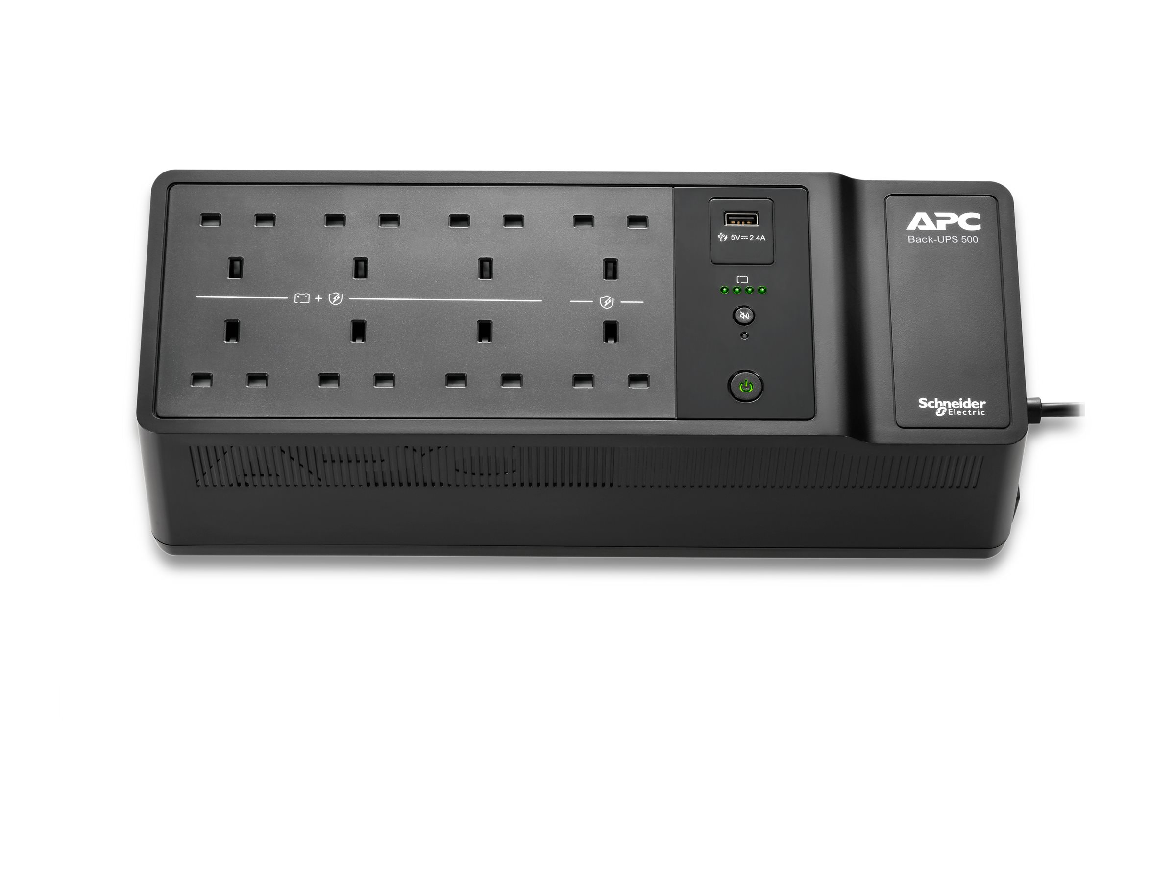 APC BE500G2-UK gruppo di continuit (UPS) Standby (Offline) 0,5 kVA 300 W 8 presa(e) AC