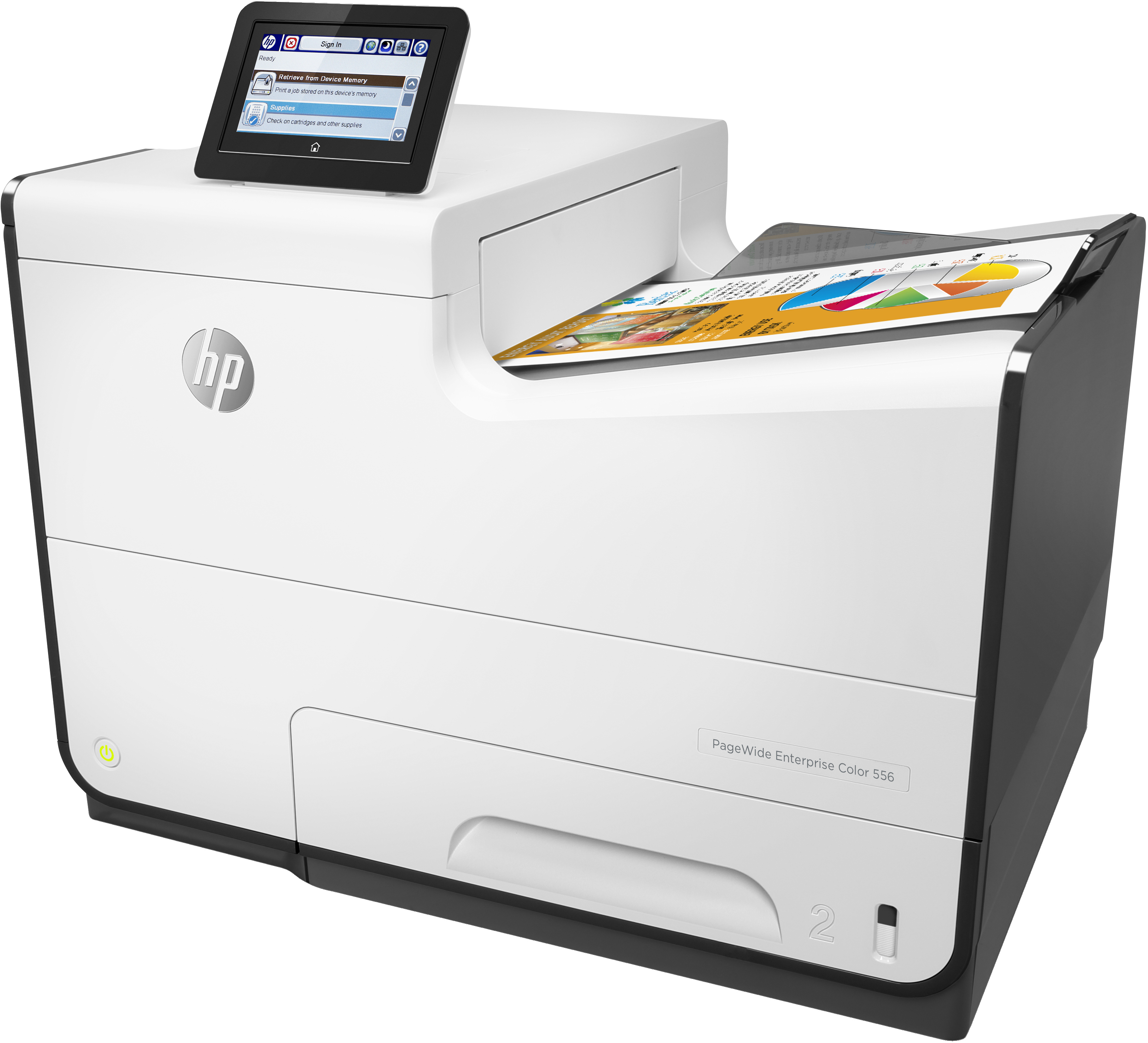 HP PageWide Enterprise Color Enterprise Color 556dn inkjet printer Colour 2400 x 1200 DPI A4