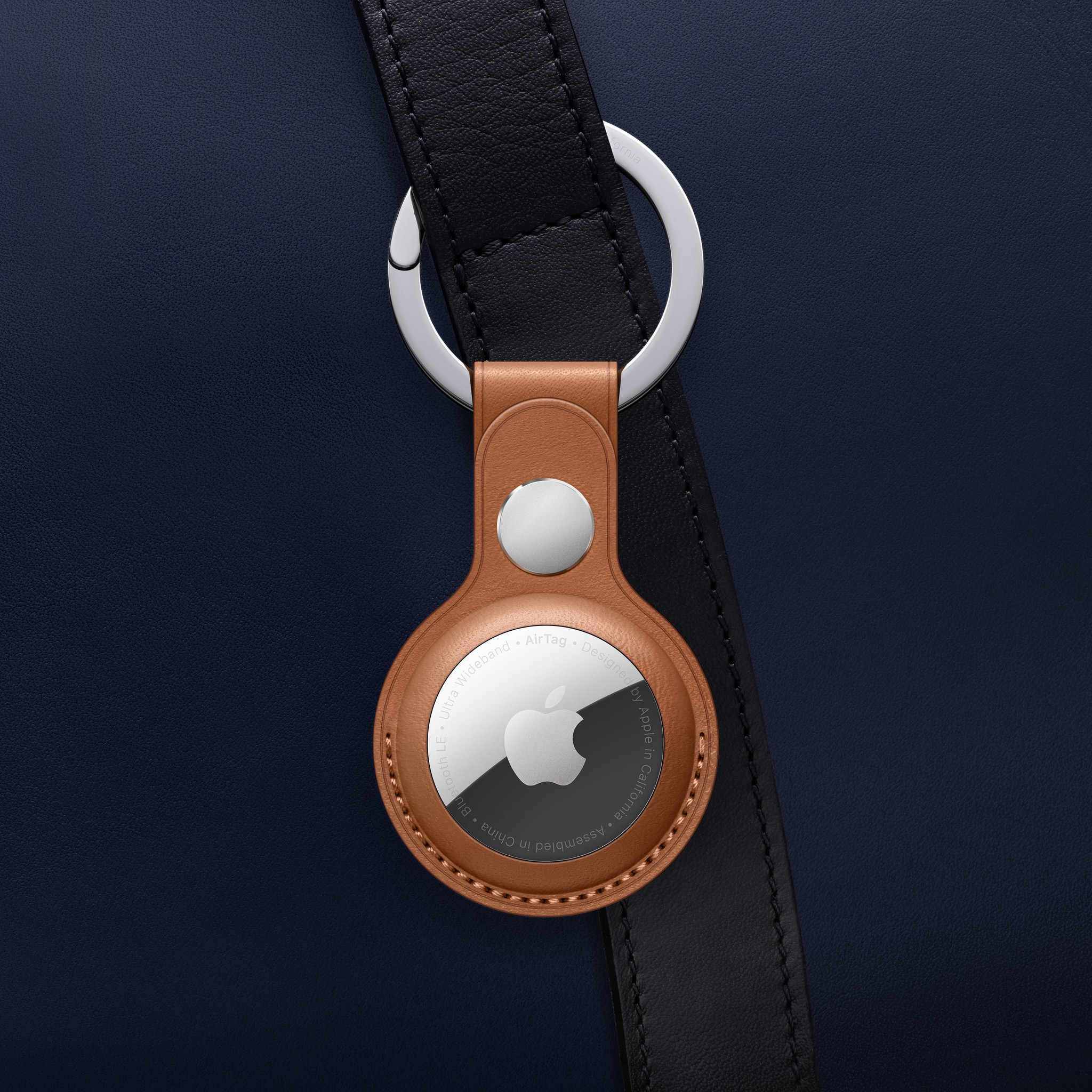 Apple AirTag Bluetooth Argent, Blanc