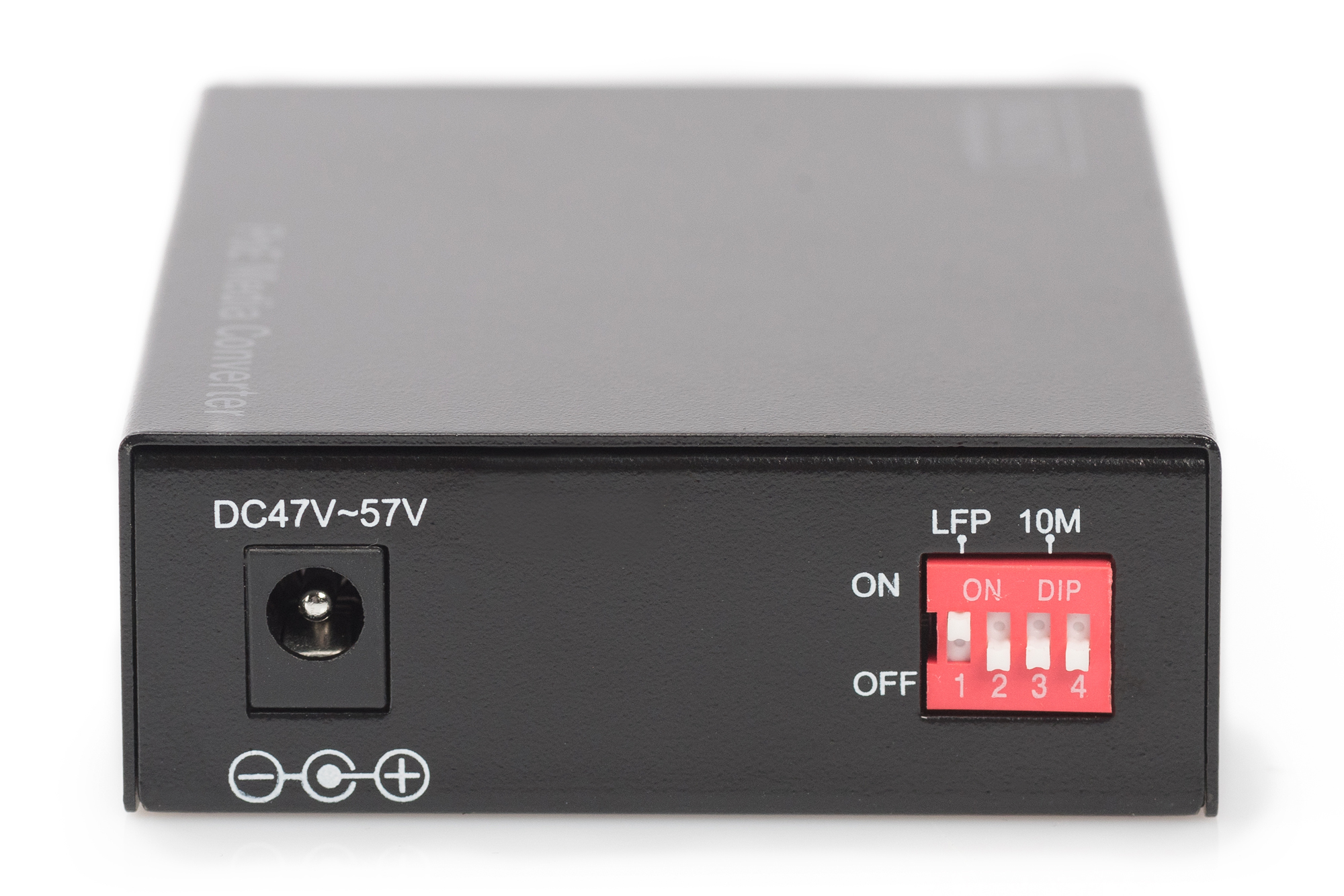 DIGITUS Gigabit PoE Medienkonverter, RJ45 / SFP, PSE