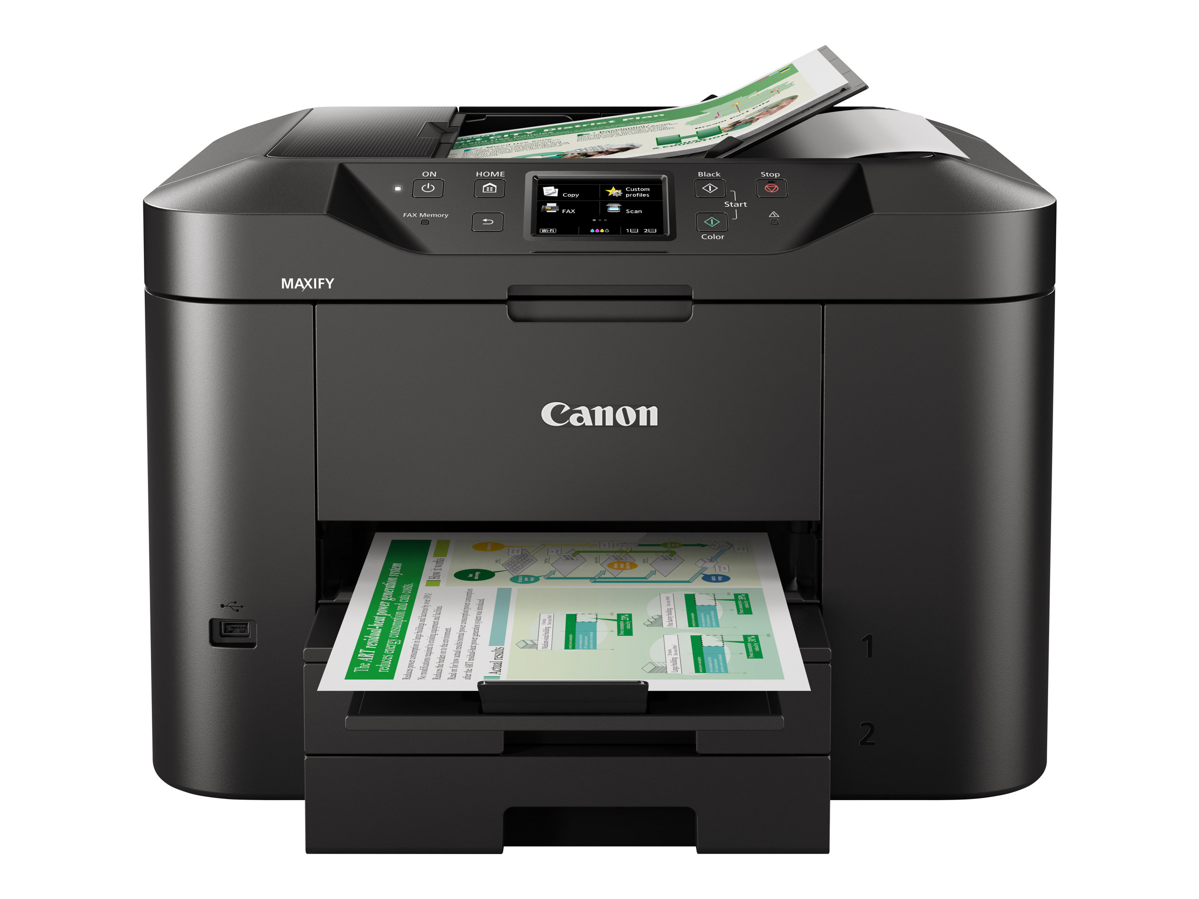Canon MAXIFY MB2755 - Multifunktionsdrucker - Farbe - Tintenstrahl - A4 (210 x 297 mm)