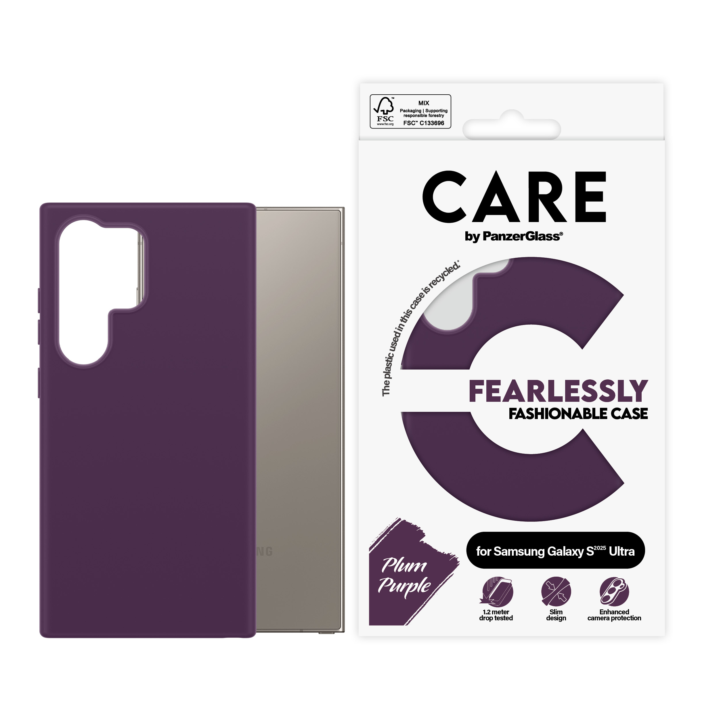 PanzerGlass CRRFACTG38488 coque de protection pour tlphones portables Housse Transparent