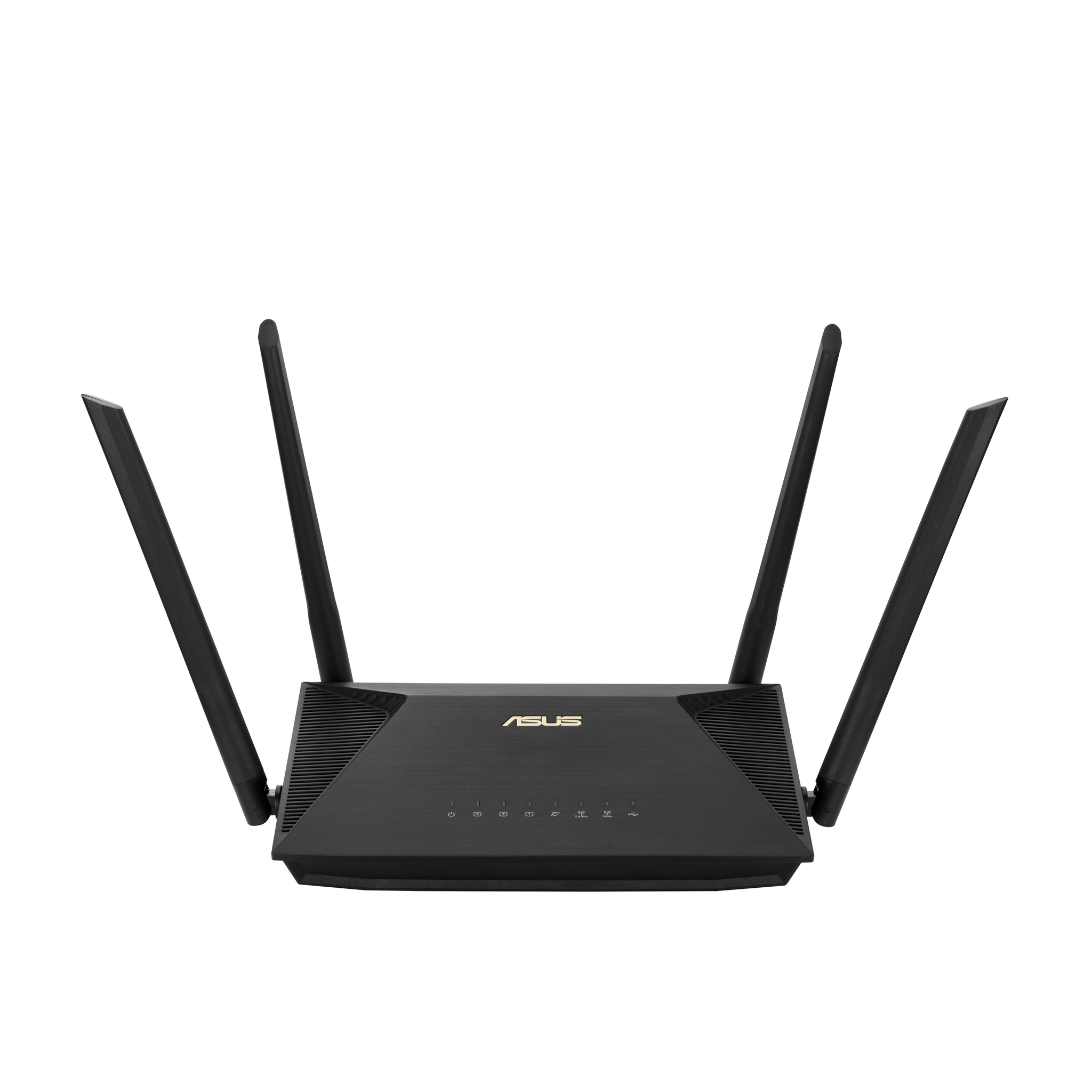 ASUS RT-AX1800U - Wi-Fi 6 (802.11ax) - Dual-Band (2,4 GHz/5 GHz) - Eingebauter Ethernet-Anschluss - Schwarz - Tabletop-Router