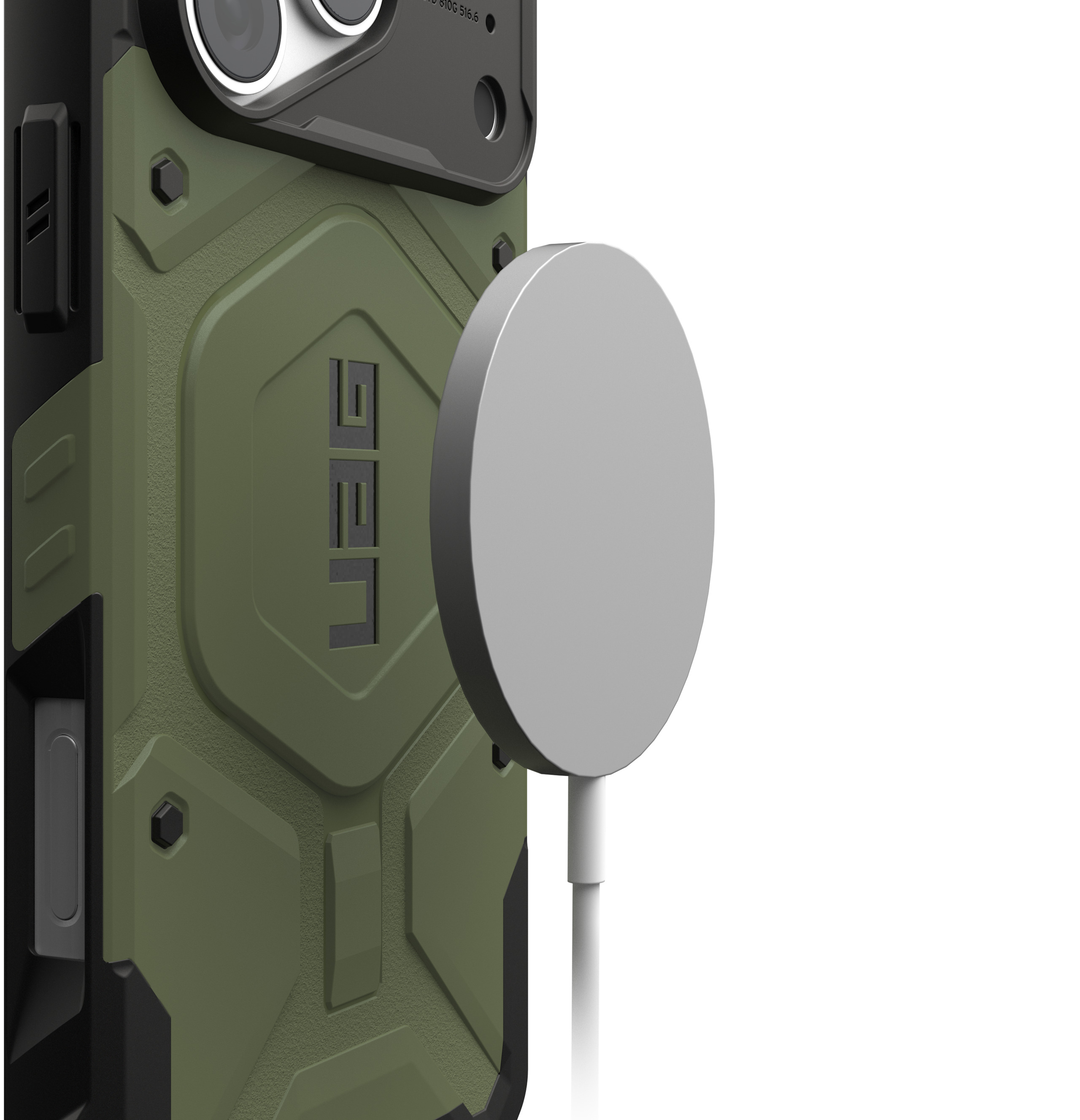 Urban Armor Gear Pathfinder funda para tel�fono m�vil 17,5 cm (6.9) Negro, Verde