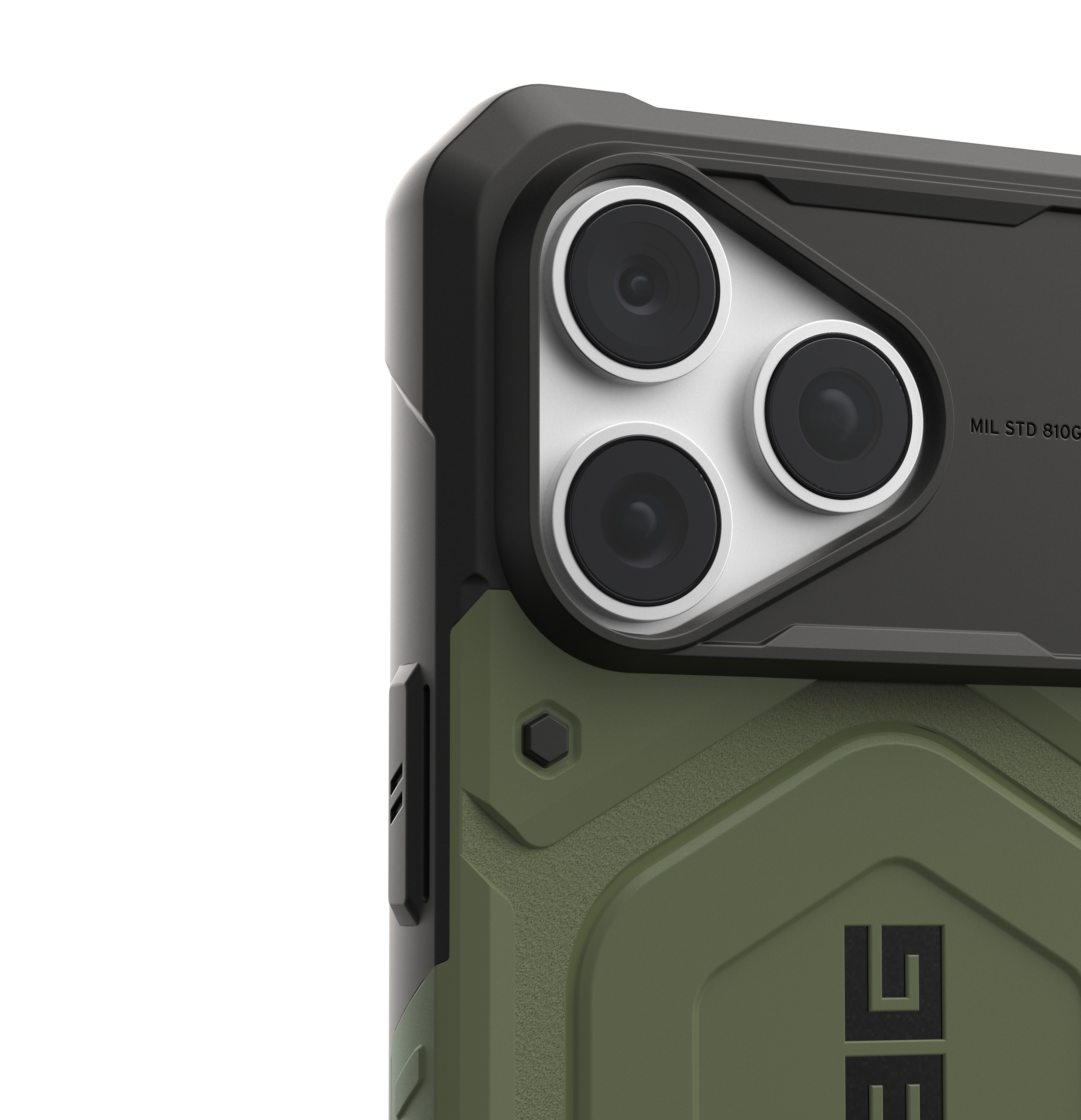 Urban Armor Gear Pathfinder funda para tel�fono m�vil 17,5 cm (6.9) Negro, Verde