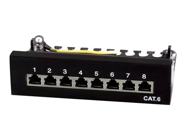 LogiLink Patch Panel - geeignet f�r Wandmontage, unter Tisch montierbar