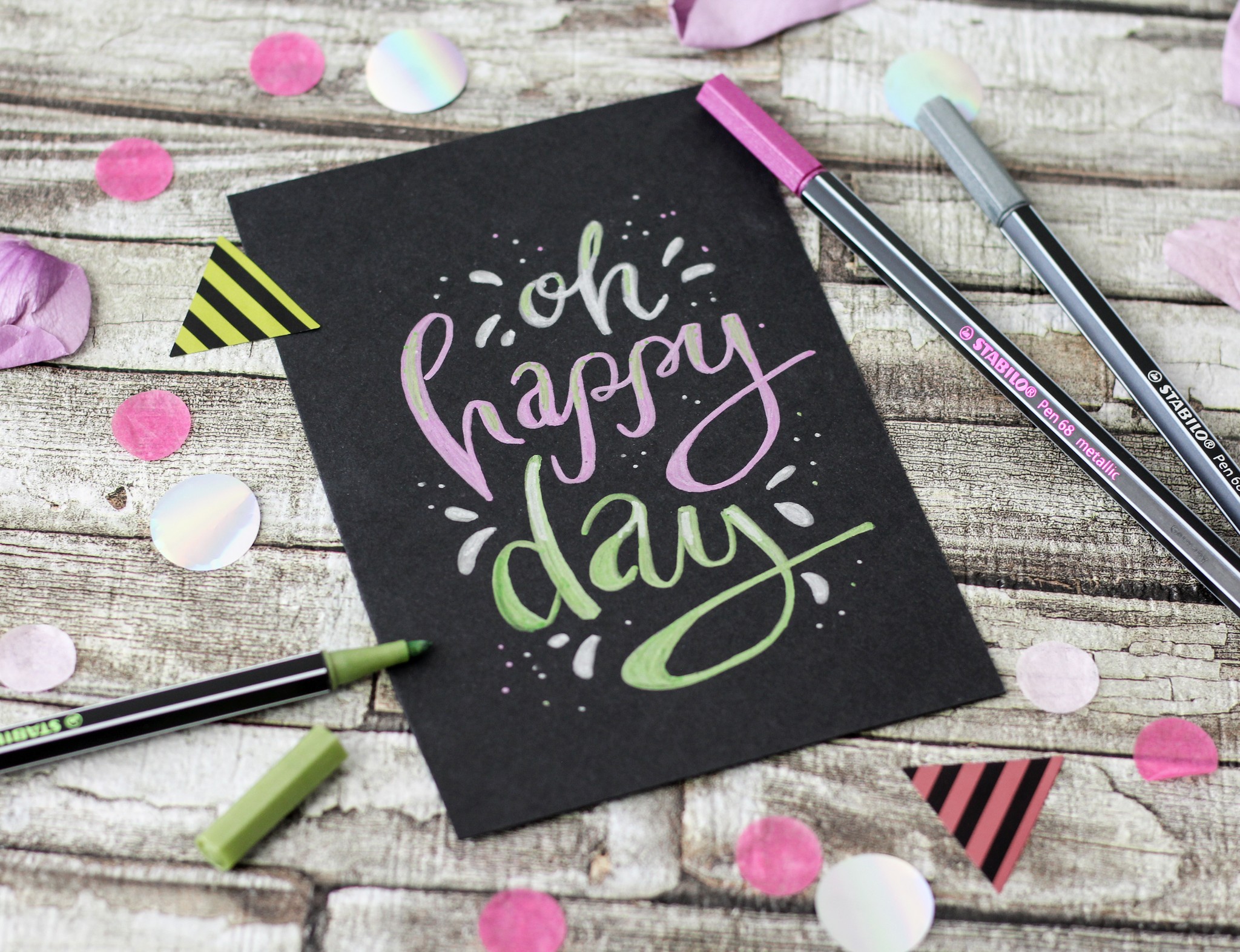 STABILO Pen 68 metallic rotulador Medio Metallic pink 1 pieza(s)