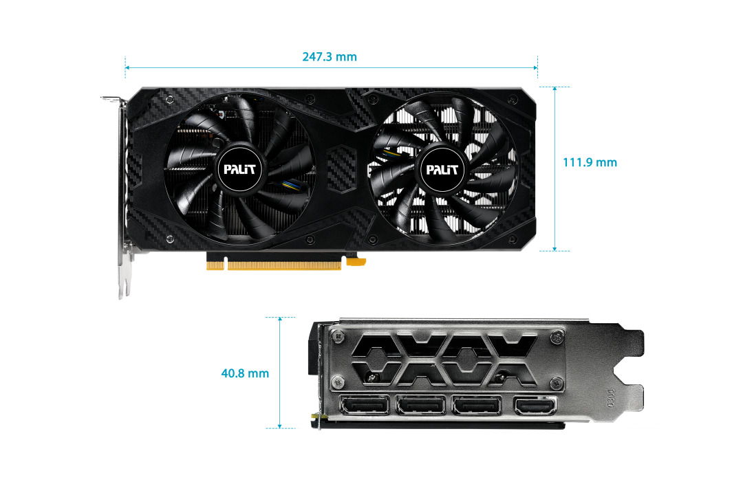 Palit GeForce RTX 3060 Infinity 2 OC NVIDIA 12 GB GDDR6