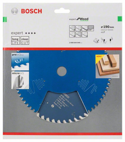 Bosch 2 608 644 049 - 19 cm - 3 cm - 10000 RPM - 2,6 mm - Bosch - ATB (Alternati - 2